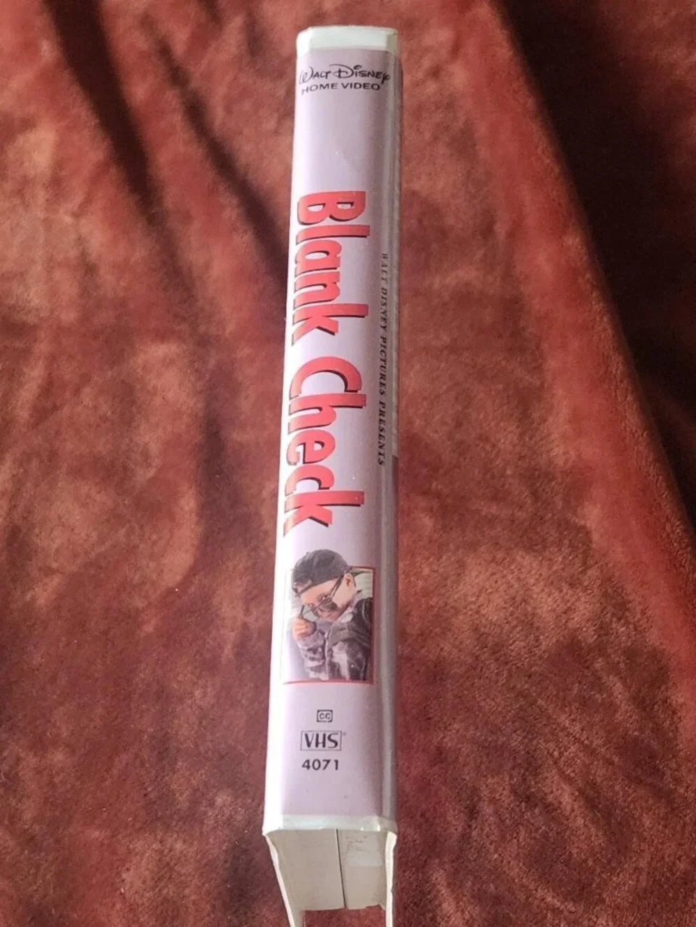 Blank Check - 1994 - VHS tape